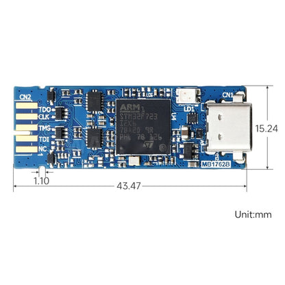Waveshare STLINK-V3MINIE In-Circuit Debugger And Programmer Board For STM32 by WAVESHARE