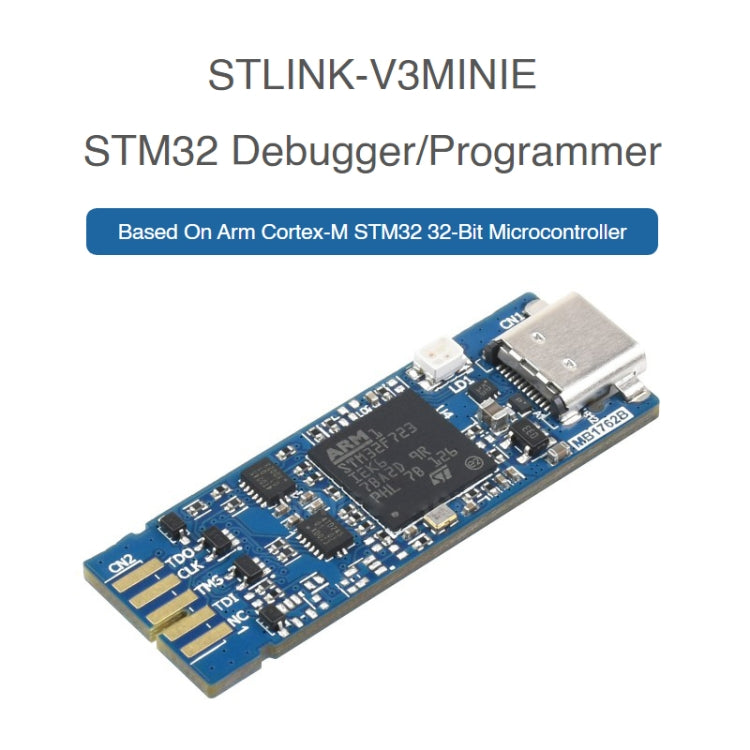 Waveshare STLINK-V3MINIE In-Circuit Debugger And Programmer Board For STM32 by WAVESHARE