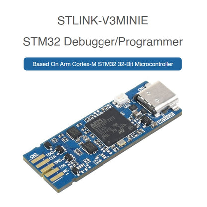 Waveshare STLINK-V3MINIE In-Circuit Debugger And Programmer Board For STM32 by WAVESHARE