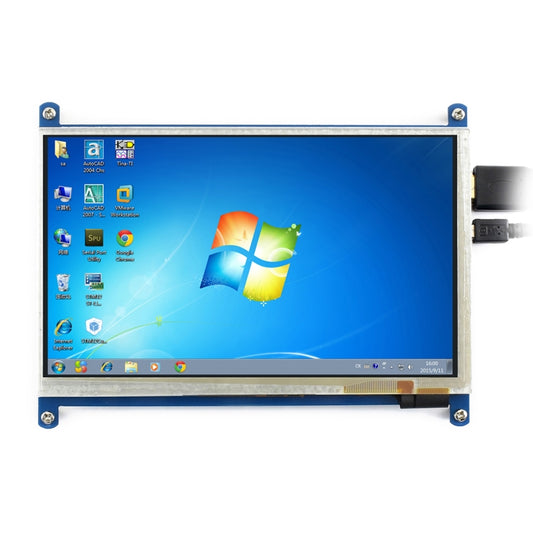 WAVESHARE 7 Inch HDMI LCD (B) 800×480 Touch Screen  for Raspberry Pi - LCD & LED Display Module by buy2fix | Online Shopping UK | buy2fix