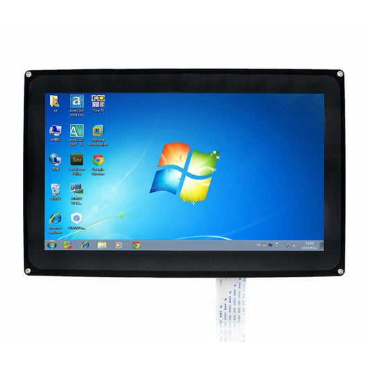 WAVESHARE 10.1inch Resistive Touch Screen LCD, HDMI interface with Case, Supports Multi mini-PCs - LCD & LED Display Module by buy2fix | Online Shopping UK | buy2fix