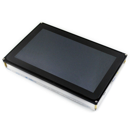 WAVESHARE 10.1inch Resistive Touch Screen LCD, HDMI interface with Case, Supports Multi mini-PCs - LCD & LED Display Module by buy2fix | Online Shopping UK | buy2fix