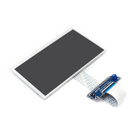 WAVESHARE 7inch LCD IPS 1024x600 Display for Raspberry Pi,DPI Interface - LCD & LED Display Module by buy2fix | Online Shopping UK | buy2fix