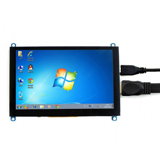 WAVESHARE 5 Inch HDMI LCD (H) 800x480 Touch Screen  for Raspberry Pi Supports Various Systems - LCD & LED Display Module by buy2fix | Online Shopping UK | buy2fix
