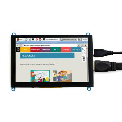 WAVESHARE 5 Inch HDMI LCD (H) 800x480 Touch Screen  for Raspberry Pi Supports Various Systems - LCD & LED Display Module by buy2fix | Online Shopping UK | buy2fix