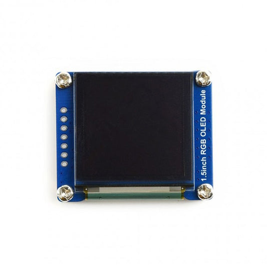 WAVESHARE 128x128 General 1.5inch RGB OLED Display Module 16-bit High Color with SPI Interface - LCD & LED Display Module by buy2fix | Online Shopping UK | buy2fix