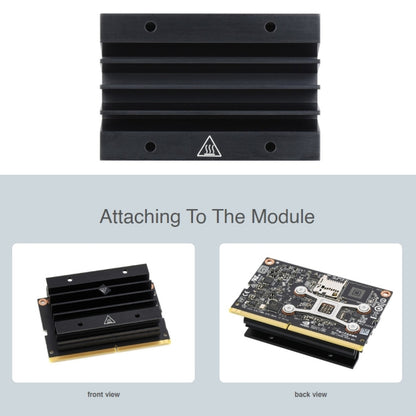 Official Heatsink for Jetson Nano(Black) by WAVESHARE