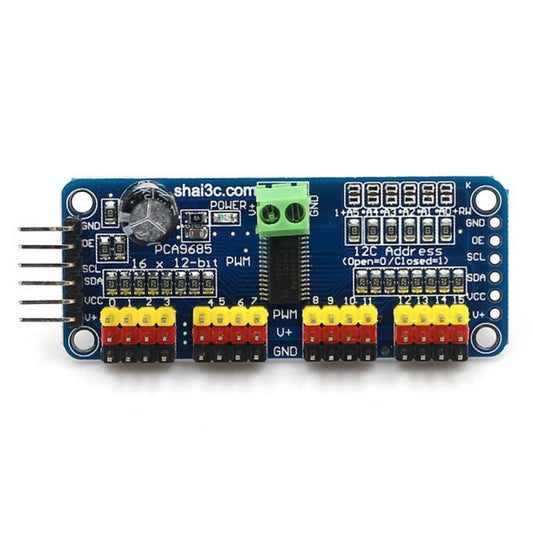 16 Channel PWM Servo Motor Controller DIY for Arduino - Other Accessories by buy2fix | Online Shopping UK | buy2fix
