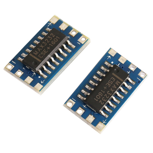 2 PCS Mini RS232 Max3232 to TTL Level Conversion Board - Other Accessories by buy2fix | Online Shopping UK | buy2fix