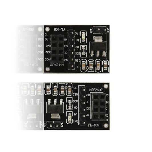 2 PCS NRF24L01 + Wireless Module Socket Adapter Plate Board - Other Accessories by buy2fix | Online Shopping UK | buy2fix