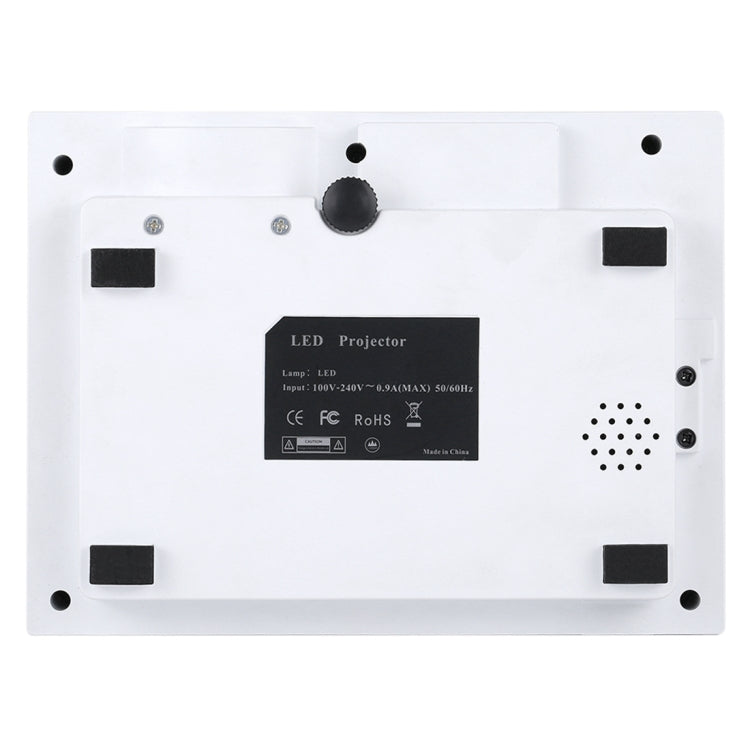 UC68 1200 Lumens HD 800 x 480 Digital LED Projector with Remote Control, Support USB / SD / VGA / HDMI(White) - LED Projector by buy2fix | Online Shopping UK | buy2fix