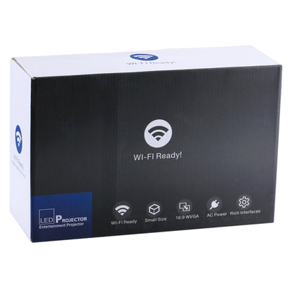 UC68 1200 Lumens HD 800 x 480 Digital LED Projector with Remote Control, Support USB / SD / VGA / HDMI(White) - LED Projector by buy2fix | Online Shopping UK | buy2fix