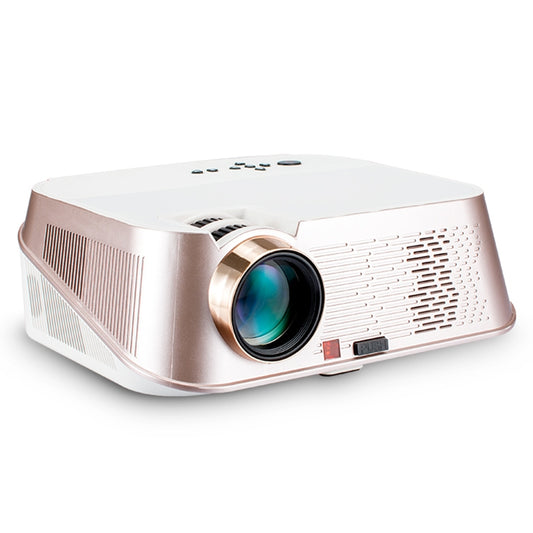 VS626 Android 3500ANSI Lumens 1080*720 Resolution LED+LCD Technology Smart Projector, Support AV / HDMI / SD Card / USB / VGA (Gold) - LED Projector by buy2fix | Online Shopping UK | buy2fix