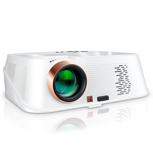 VS626 Android 3500ANSI Lumens 1080*720 Resolution LED+LCD Technology Smart Projector, Support AV / HDMI / SD Card / USB / VGA (White) - LED Projector by buy2fix | Online Shopping UK | buy2fix