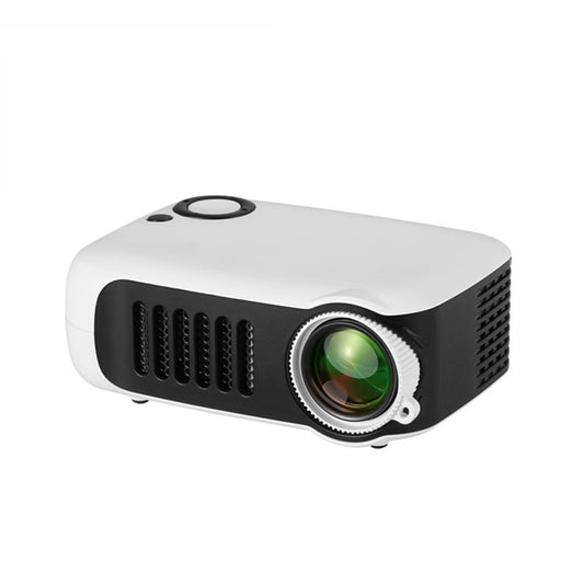 A2000 Portable Projector 800 Lumen LCD Home Theater Video Projector, Support 1080P, EU Plug (White) - LED Projector by buy2fix | Online Shopping UK | buy2fix
