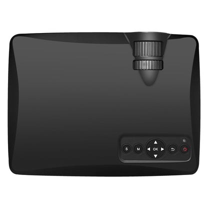 LY-40 1800 Lumens 1280 x 800 Home Theater LED Projector with Remote Control, EU Plug (Black) - LED Projector by buy2fix | Online Shopping UK | buy2fix