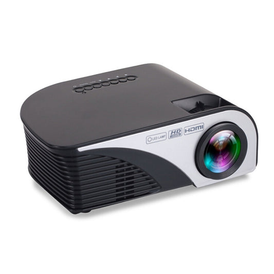 RD-805B 960*640 1200 Lumens Portable Mini LED Projector Home Theater with Remote Controller ,Support USB + VGA + HDMI + AV + TV(Black) - Mini Projector by buy2fix | Online Shopping UK | buy2fix