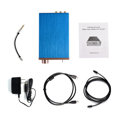 NK-P90 Audio DAC Decoder Fiber Coax Digital Audio Amplifier -  by buy2fix | Online Shopping UK | buy2fix