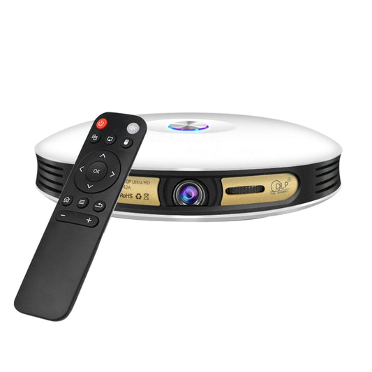 CACACOL ITC-DO8 220LM WiFi Smart 1280*800 DLP DMD LED Portable Projector with Remote Control,  Android 6.1 , MSD6A628 Quad Core, 2GB RAM, 16GB ROM, WiFi, BT, HDMI, without Tripod Holder - Mini Projector by buy2fix | Online Shopping UK | buy2fix