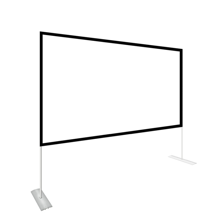 Outdoor Bracket Folding Polyester Projector Film Curtain, Size:84 inch (16:9) - Film Curtains by buy2fix | Online Shopping UK | buy2fix