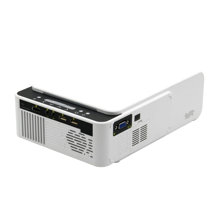 T5 100ANSI Lumens 1024x600 Resolution LED+LCD Technology Smart Projector, Support HDMI / SD Card / 2 x USB / Audio 3.5mm, Same Screen Version - LED Projector by buy2fix | Online Shopping UK | buy2fix