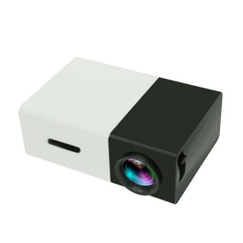 YG300 400LM Portable Mini Home Theater LED Projector with Remote Controller, Support HDMI, AV, SD, USB Interfaces(Black) - LED Projector by buy2fix | Online Shopping UK | buy2fix
