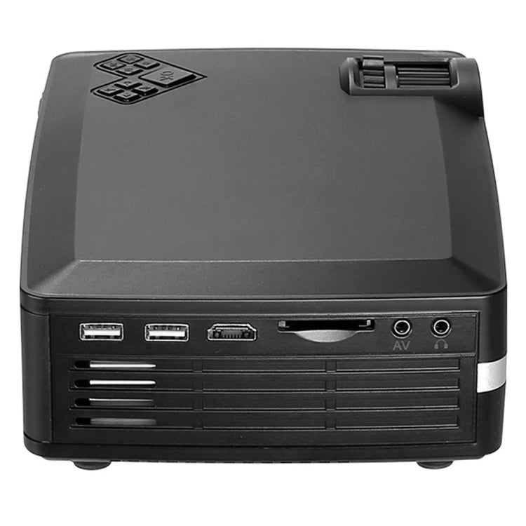 Wejoy L1 80 Lumens 4 inch LCD Technology HD 800*480 pixel Projector, VGA, HDMI(Black) - Mini Projector by WEJOY | Online Shopping UK | buy2fix