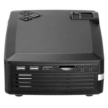 Wejoy L1 80 Lumens 4 inch LCD Technology HD 800*480 pixel Projector, VGA, HDMI(Black) - Mini Projector by WEJOY | Online Shopping UK | buy2fix