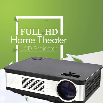 Wejoy L2 300ANSI Lumens 5.8 inch LCD Technology HD 1280*768 pixel Projector with Remote Control,  VGA, HDMI(Black) - Mini Projector by WEJOY | Online Shopping UK | buy2fix