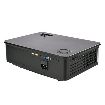 Wejoy L2 300ANSI Lumens 5.8 inch LCD Technology HD 1280*768 pixel Projector with Remote Control,  VGA, HDMI(Black) - Mini Projector by WEJOY | Online Shopping UK | buy2fix