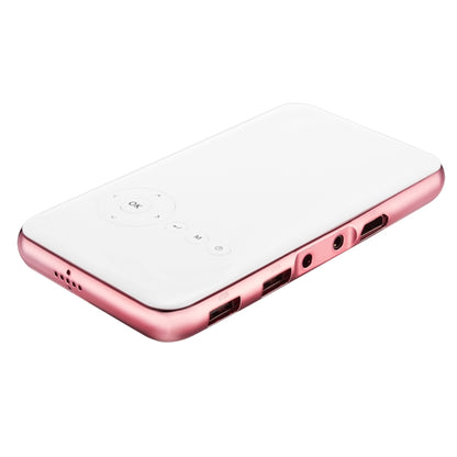 Wejoy DL-S6+ 1000 Lumens 854x480 Smart Mini Projector, RK3128 CPU, 1GB+32GB, Android 4.4, Bluetooth, WiFi, HDMI(Rose Gold) - Mini Projector by WEJOY | Online Shopping UK | buy2fix