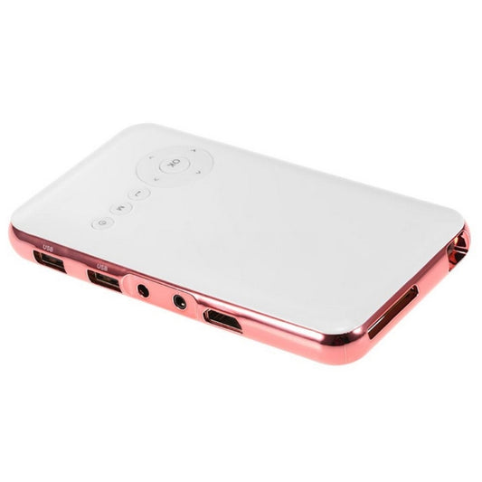 Wejoy DL-S6+ 1000 Lumens 854x480 Smart Mini Projector, RK3128 CPU, 1GB+32GB, Android 4.4, Bluetooth, WiFi, HDMI(Rose Gold) - Mini Projector by WEJOY | Online Shopping UK | buy2fix