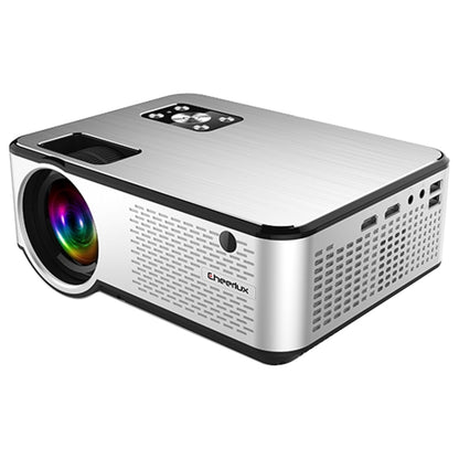 Cheerlux C9 1920x1080P HD Same Screen Smart Projector, Support HDMI x 2 / USB x 2 / VGA / AV (Black) - LED Projector by Cheerlux | Online Shopping UK | buy2fix