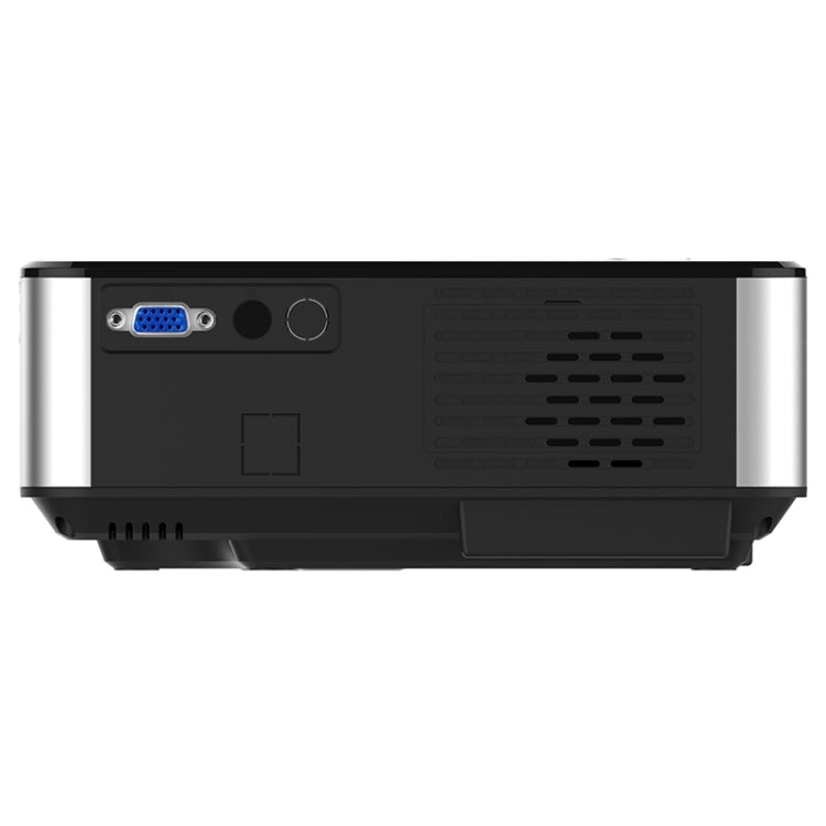 Cheerlux C9 1920x1080P HD Same Screen Smart Projector, Support HDMI x 2 / USB x 2 / VGA / AV (Black) - LED Projector by Cheerlux | Online Shopping UK | buy2fix
