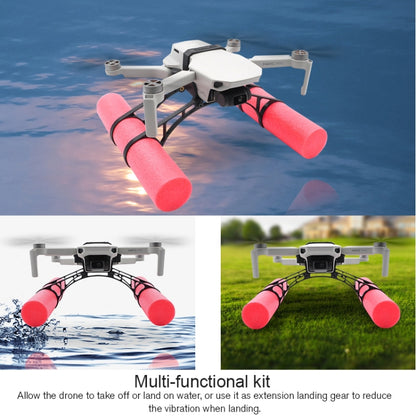 STARTRC Buoyancy Rod Absorbing Height Extender Landing Bracket for DJI Mavic 2 mini(Black Red) by buy2fix