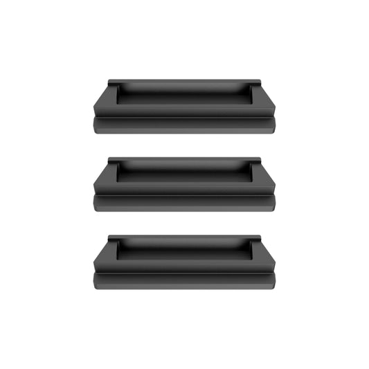3 PCS Sunnylife AIR2-DC258 Silicone Battery Dust Plug for DJI Mavic Air 2(Black) - Other by Sunnylife | Online Shopping UK | buy2fix