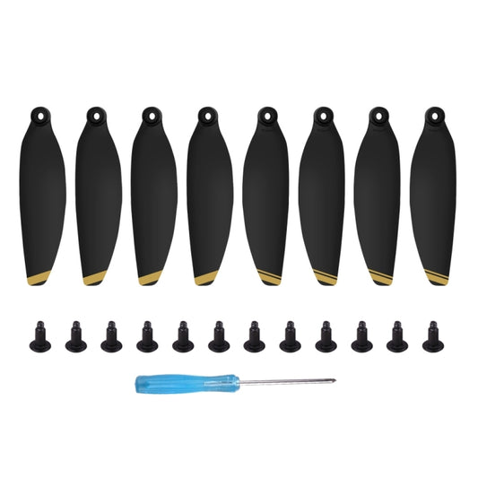 8 PCS/Set Sunnylife 4726F Low Noise Quick-release Wing Propellers for DJI Mini SE / 2 / 2 SE / 4K (Gold) - DIY Propeller by Sunnylife | Online Shopping UK | buy2fix