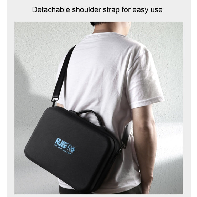 RUIGPRO For DJI Mavic Air 2 Portable EVA Shoulder Storage Bag Protective Case Box (Black) - Carry Cases & Bags by buy2fix | Online Shopping UK | buy2fix