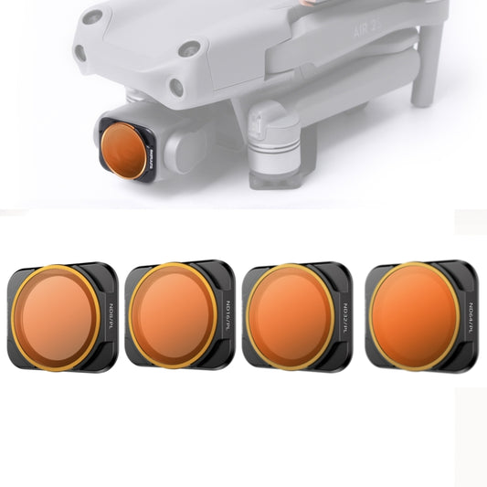 Sunnylife A2S-FI9346 4 in 1 ND8PL++ND16PL+ND32PL+ND64PL Lens Filter for DJI Air 2S - Lens Filter by Sunnylife | Online Shopping UK | buy2fix