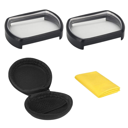RCSTQ 2 PCS 250 Degree Myopia Glasses Lens Vision Correction Aspherical Lens for DJI FPV Goggles V2 - Lens Accessories by RCSTQ | Online Shopping UK | buy2fix