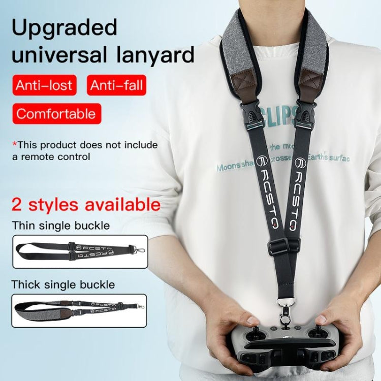 RCSTQ Thin Anti-lost Anti-fall Neck Strap Holder Lanyard for DJI FPV Remote Control - Other Accessories by STARTRC | Online Shopping UK | buy2fix