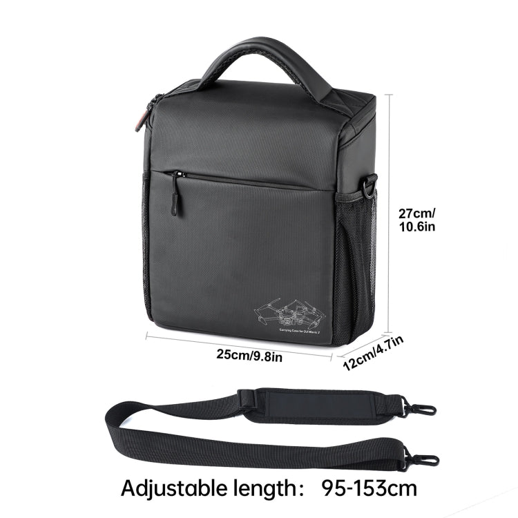 STARTRC Portable Carry Box Single Shoulder Storage Bag for DJI Mini 3 Pro / Air 2S / Mini 2 / Mavic 3 / Air 2 (Black) - Carry Cases & Bags by STARTRC | Online Shopping UK | buy2fix