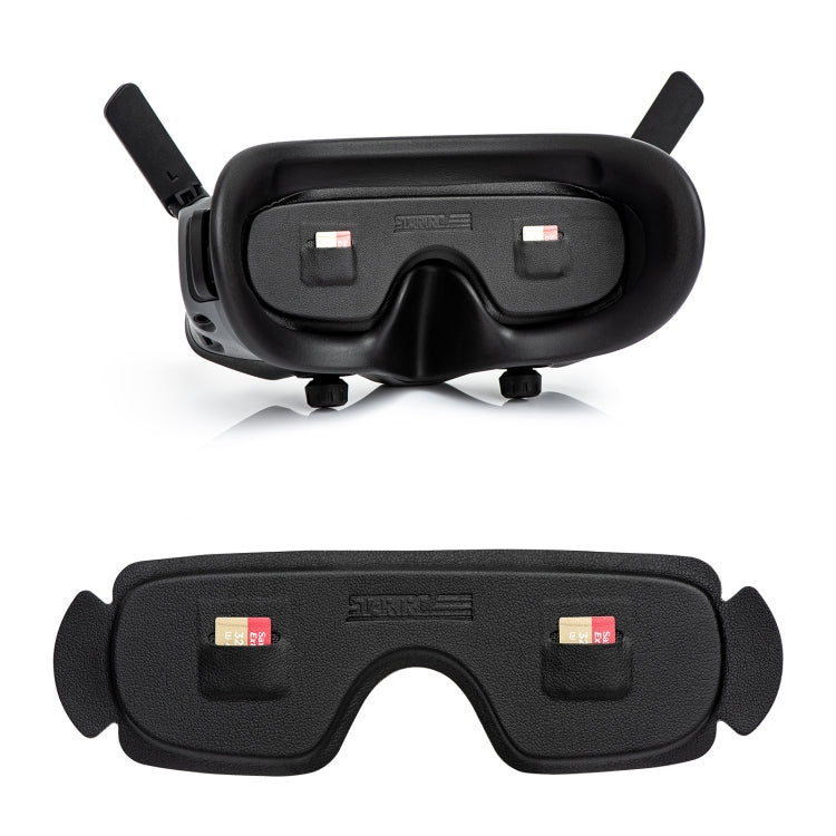For DJI Goggles 2 / Avata Goggles STARTRC PU Dustproof Memory Card Storage Holder Lens Cover Antenna Storage Cover(Black) - Other by buy2fix | Online Shopping UK | buy2fix
