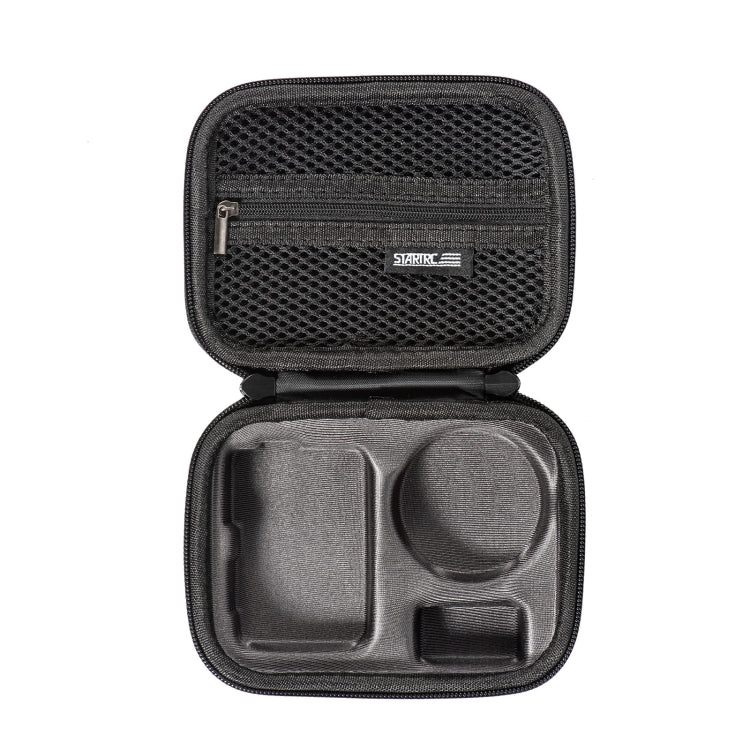 For DJI Osmo Action 3 STARTRC Camera Carry Case with Carabiner & Strap (Black) - Case & Bags by STARTRC | Online Shopping UK | buy2fix