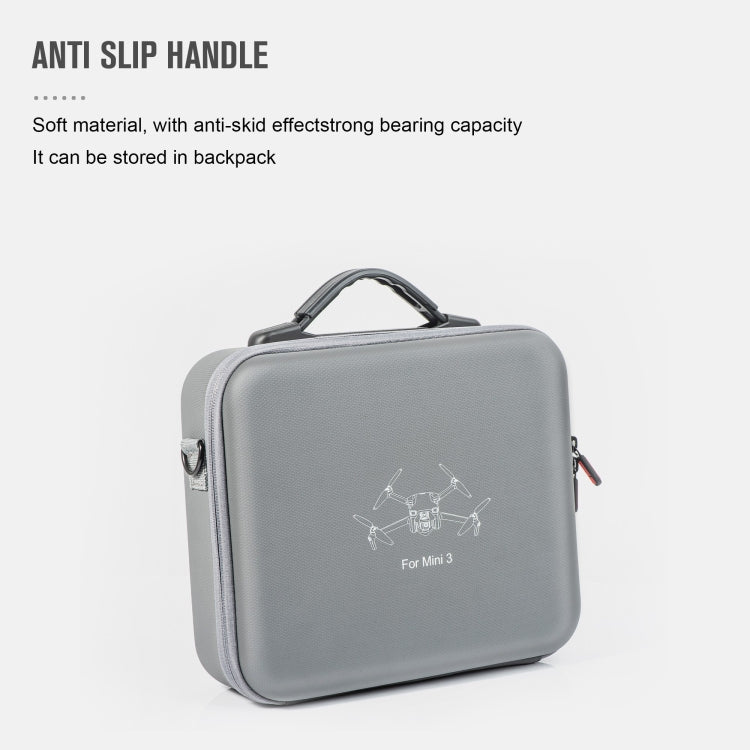 For DJI Mini 3 / RC-N1 STARTRC Shoulder Storage Bag Handbag (Grey) - Carry Cases & Bags by STARTRC | Online Shopping UK | buy2fix