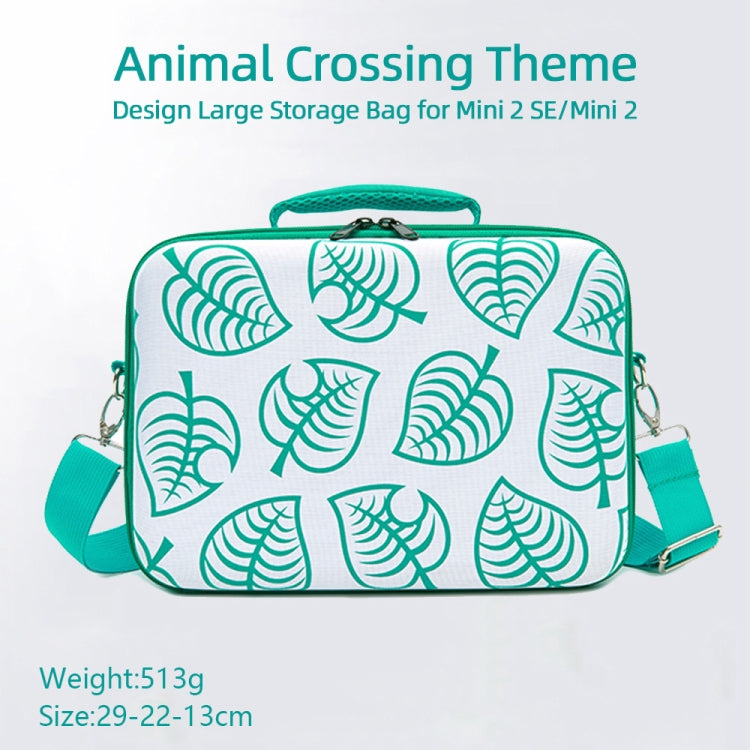 For DJI Mini 2 SE Animal Forest Theme Shoulder Bag Carrying Storage Bag, Size: 29 x 22 x 13cm (Green) - Carry Cases & Bags by buy2fix | Online Shopping UK | buy2fix