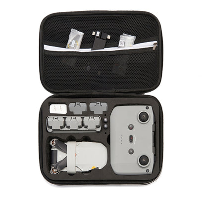 For DJI Mini 2 SE Shockproof Carrying Hard Case Storage Bag, Size: 21.5 x 29.5 x 10cm (Black Black) - Carry Cases & Bags by buy2fix | Online Shopping UK | buy2fix