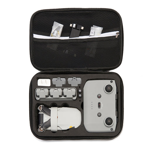 For DJI Mini 2 SE Shockproof Carrying Hard Case Storage Bag, Size: 21.5 x 29.5 x 10cm (Black Black) - Carry Cases & Bags by buy2fix | Online Shopping UK | buy2fix