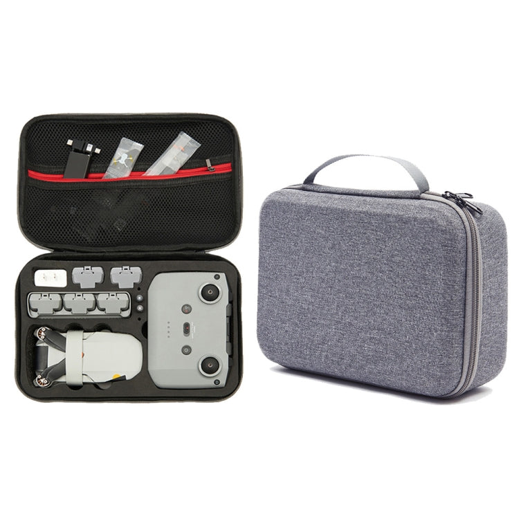 For DJI Mini 2 SE Grey Shockproof Carrying Hard Case Storage Bag, Size: 21.5 x 29.5 x 10cm (Black) - Carry Cases & Bags by buy2fix | Online Shopping UK | buy2fix
