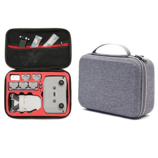 For DJI Mini 2 SE Grey Shockproof Carrying Hard Case Storage Bag, Size: 21.5 x 29.5 x 10cm (Red) - Carry Cases & Bags by buy2fix | Online Shopping UK | buy2fix